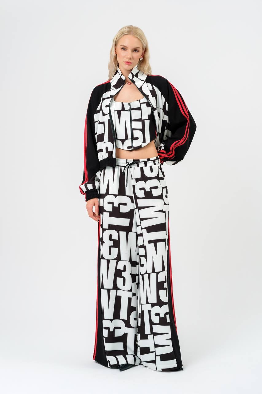 Graphic Print Tracksuit