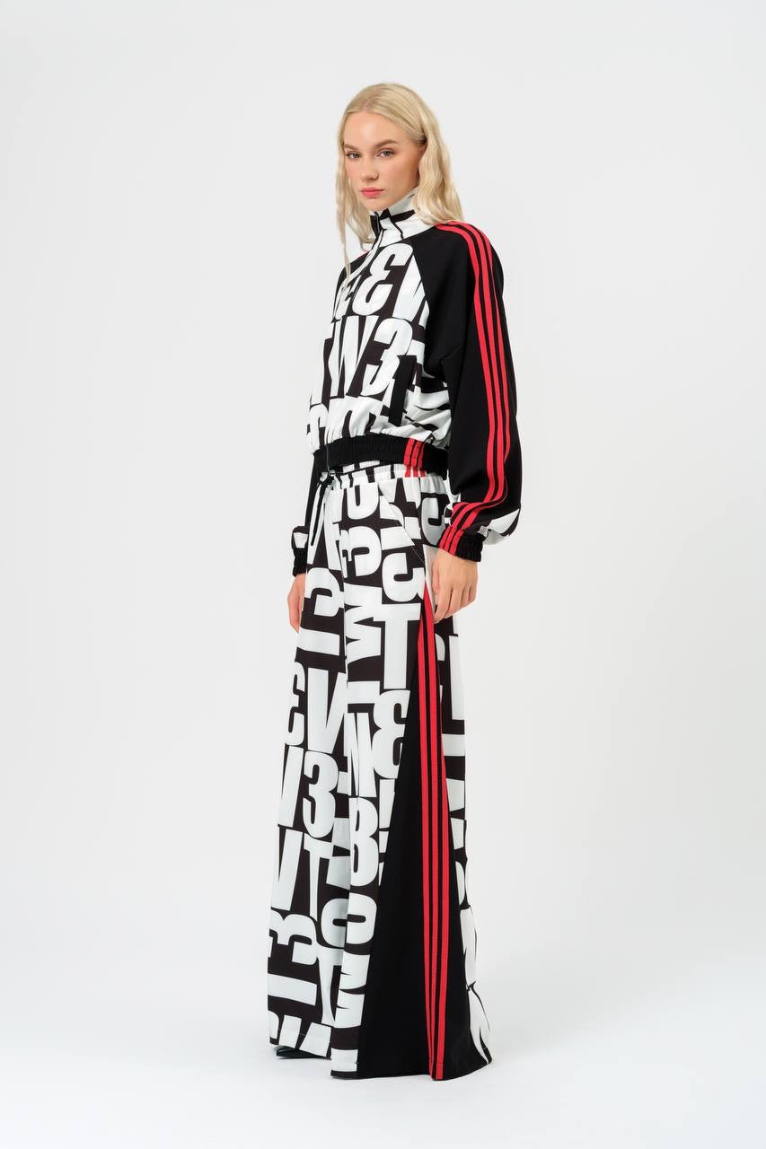 Graphic Print Tracksuit