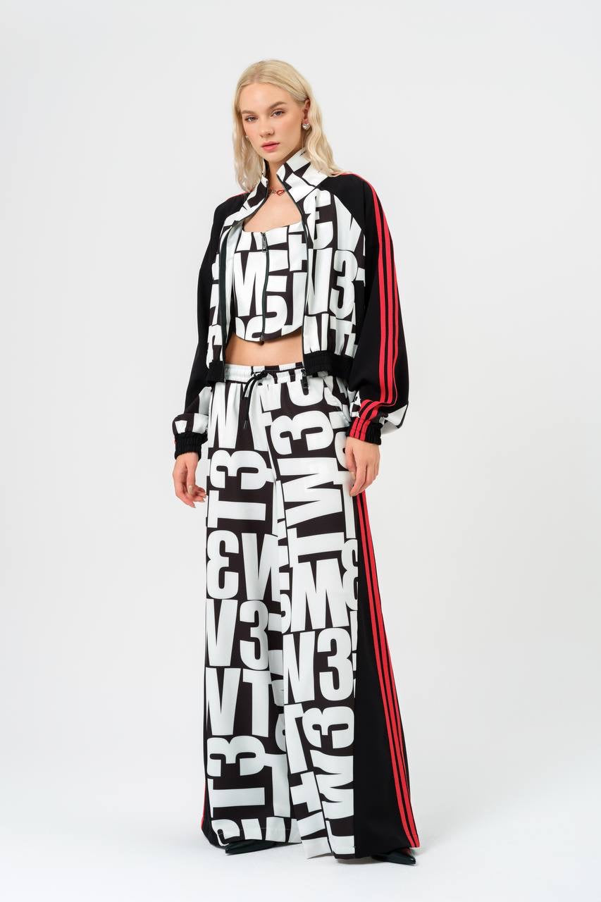 Graphic Print Tracksuit