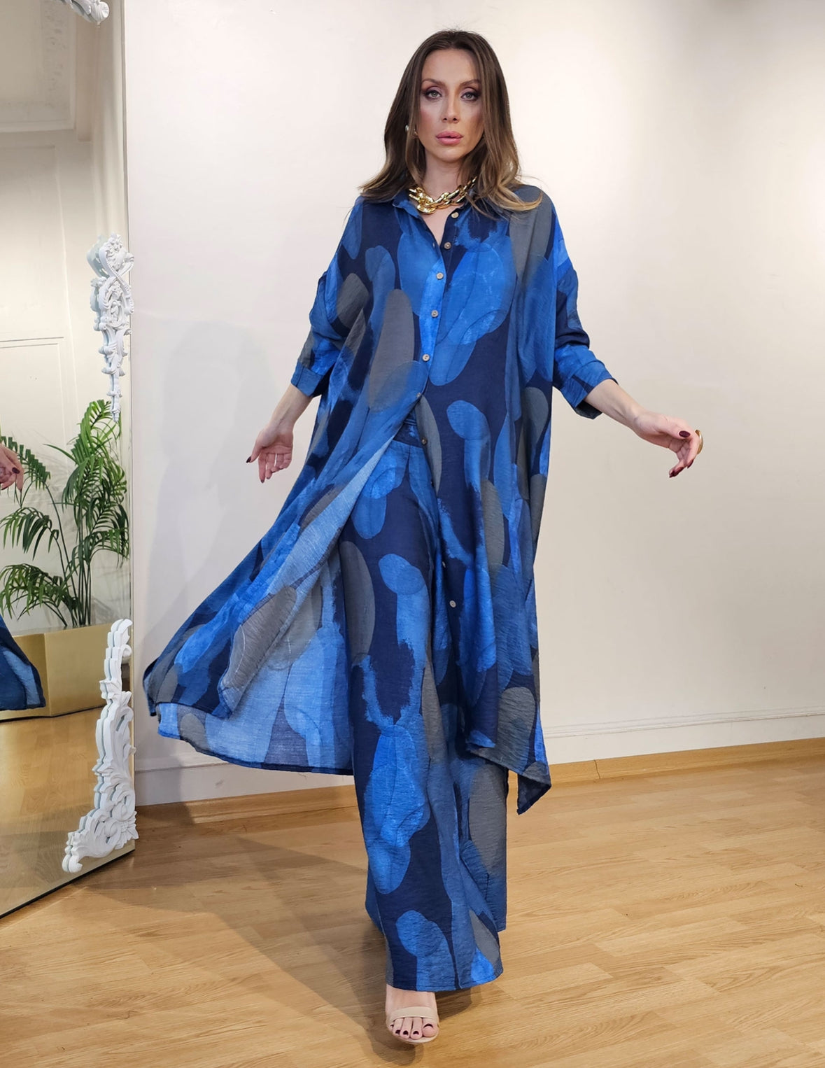 Ramadan Modern Royal Blue Set