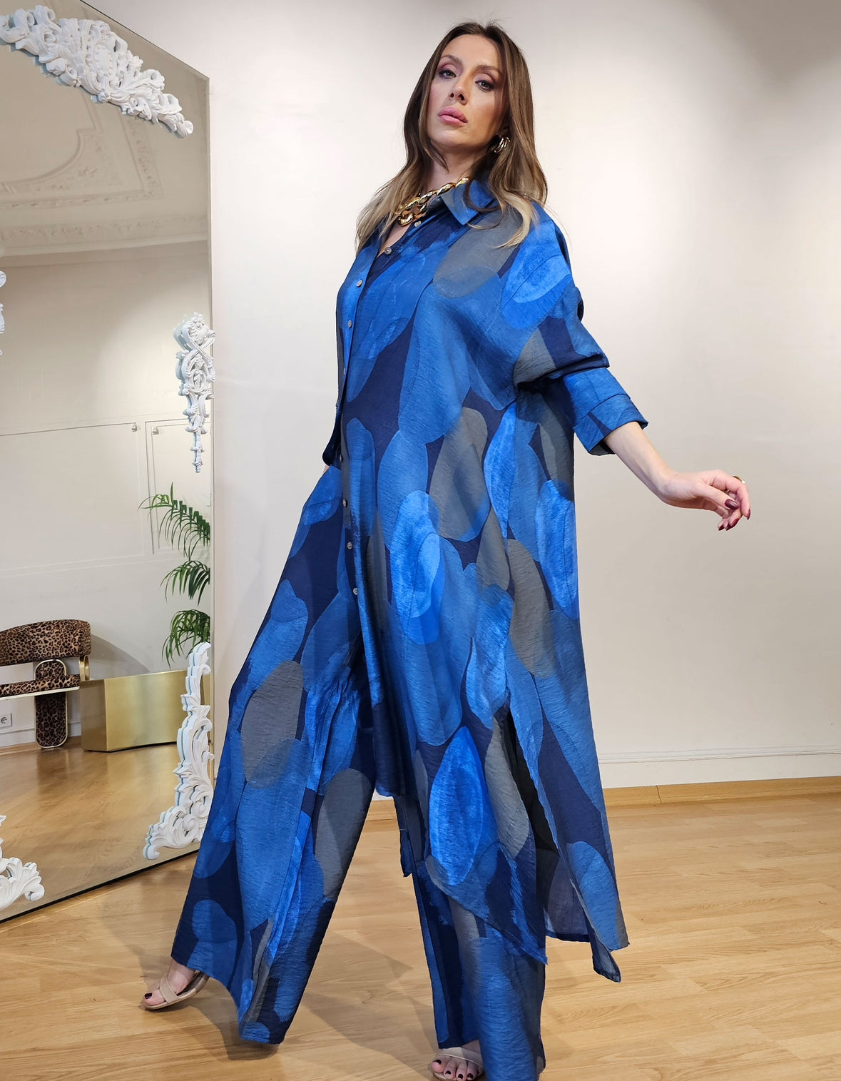 Ramadan Modern Royal Blue Set