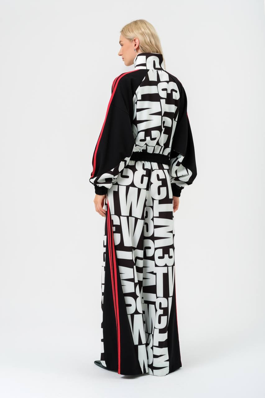 Graphic Print Tracksuit