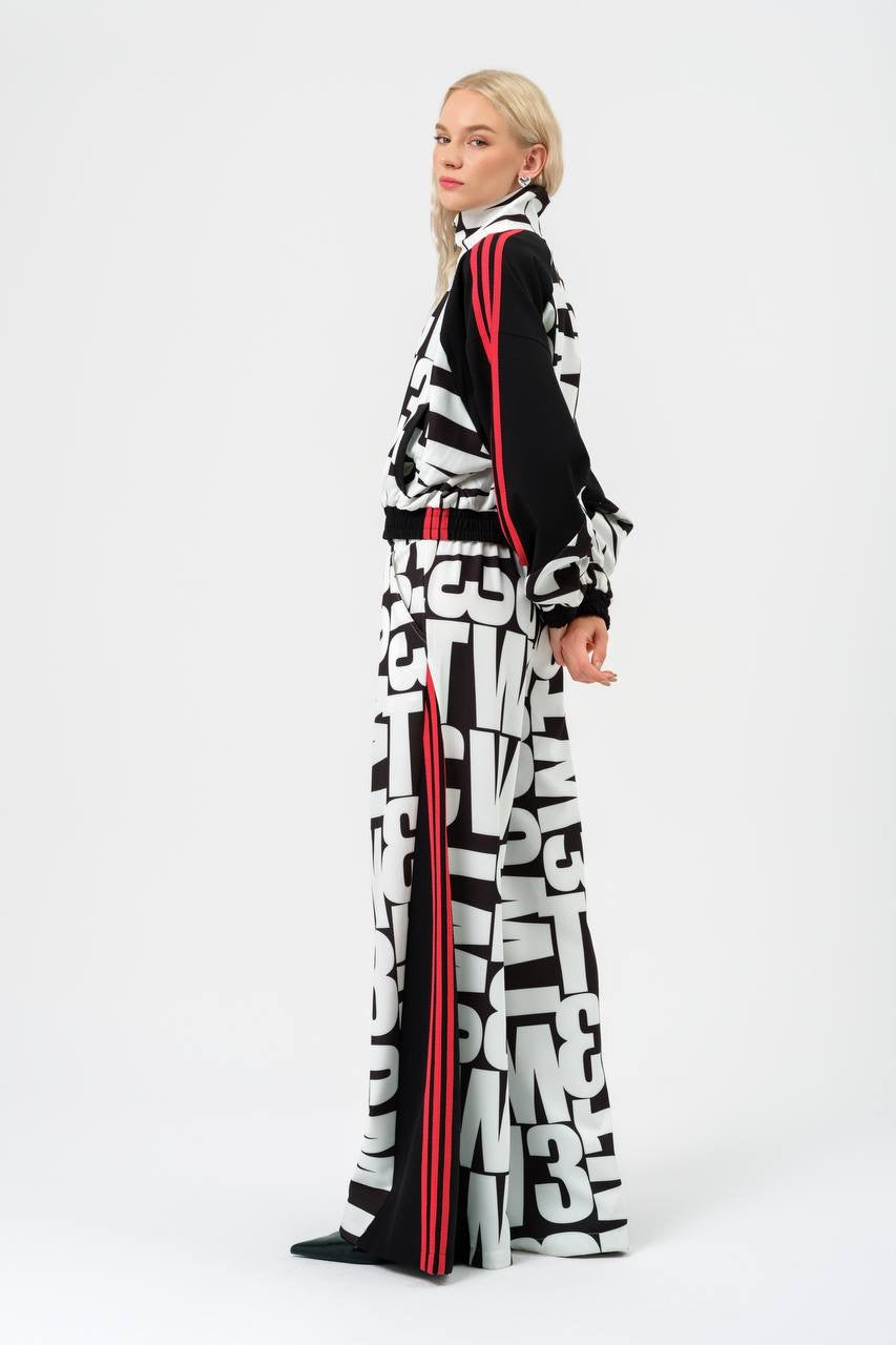 Graphic Print Tracksuit