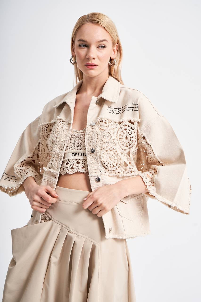 Fashion Women’s Beige Jacket