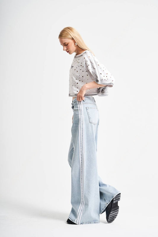 Blue Palazzo jeans