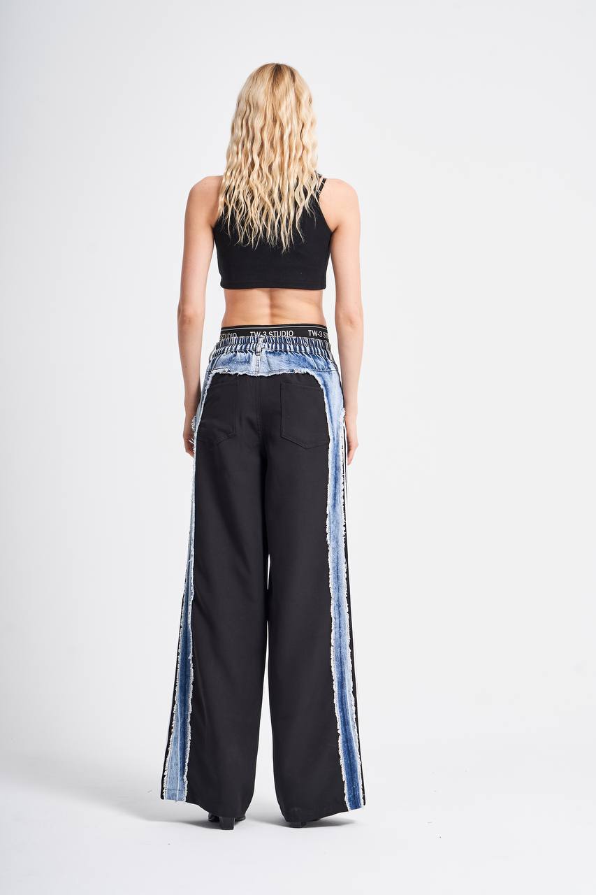 Wide Leg Jeans blue