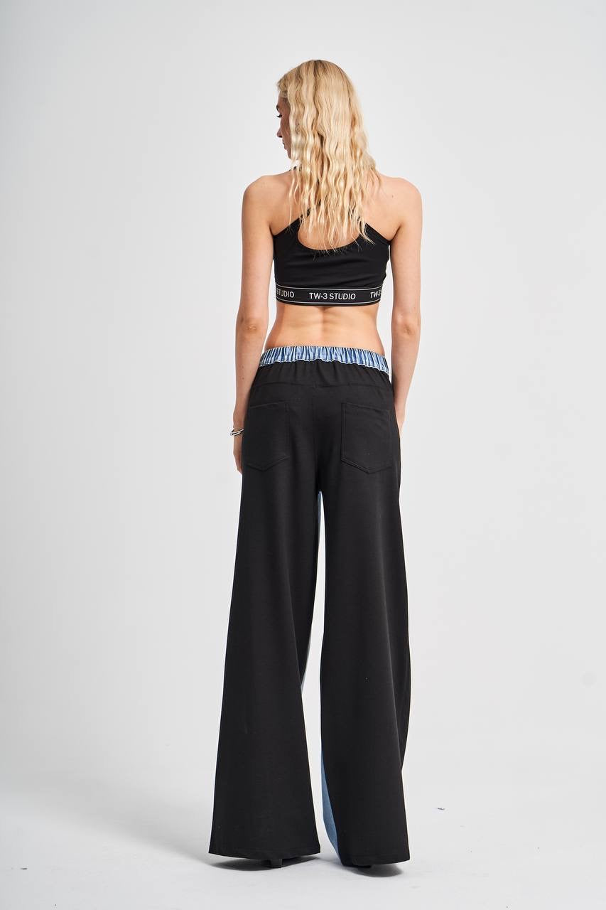 Wide Leg Fashion Denim Pants